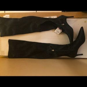 ZARA boots, black, sleek, new with amazing design and material, high end